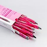 Pentel RSVP Super RT Ballpoint Pen, (0.7mm) Fine Line, Pink Ink, Box of 12 Pens (BX477-P) – view 3
