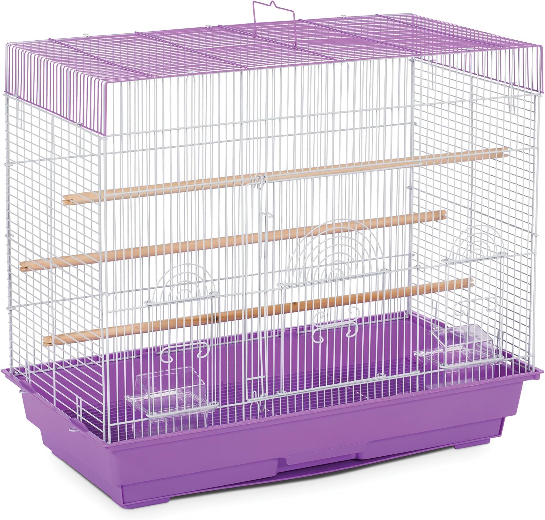 SP1804-3 Flight Cage, Lilac/White,26" L x 14" W x 22 1/4" H