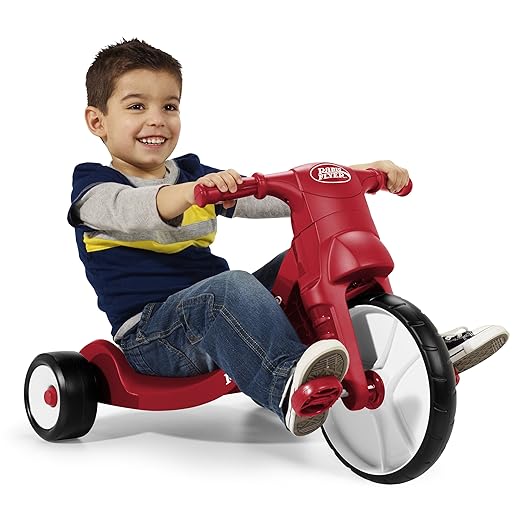 Radio Flyer Junior Flyer Trike, Outdoor Toy for Kids, Ages 2-5, Multi/None, ONE SIZE