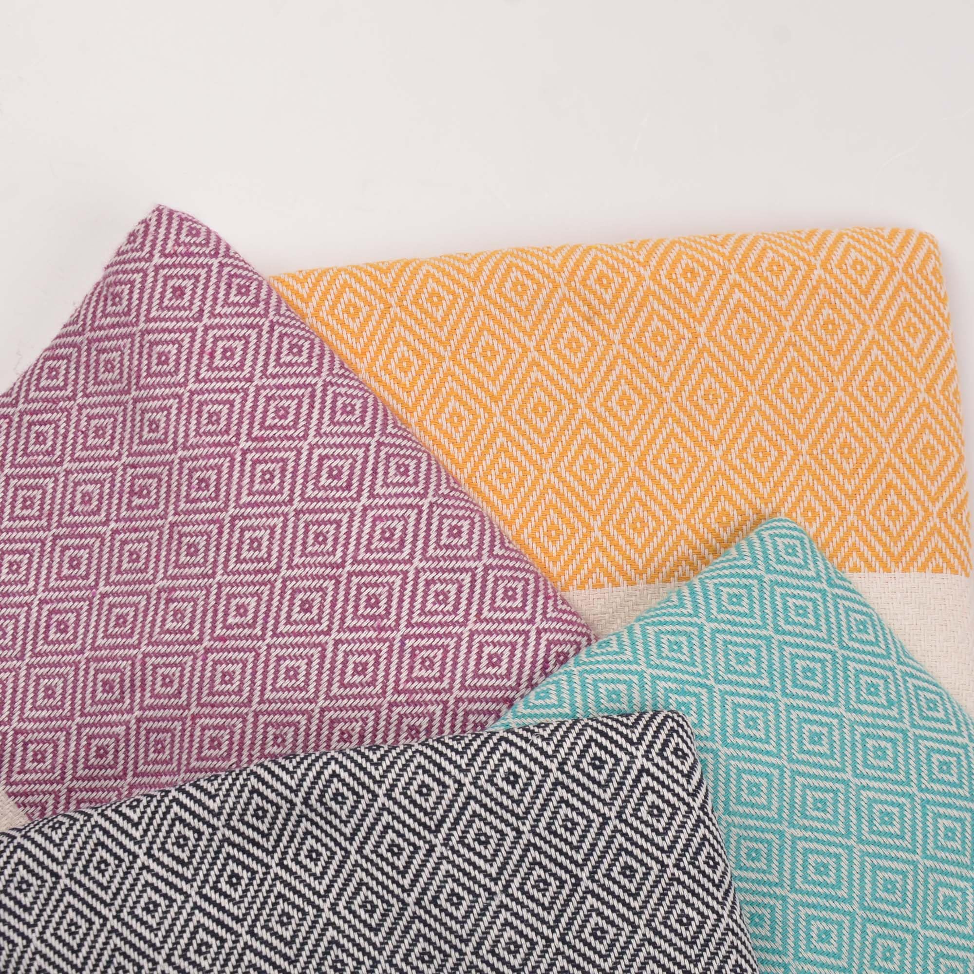 BABY SHOWER CHOCOLATE Turkish Beach Towel Peshtemal 100% Cotton Quick Dry Boho Decor Camping Blanket 39x71 inches (Yellow)