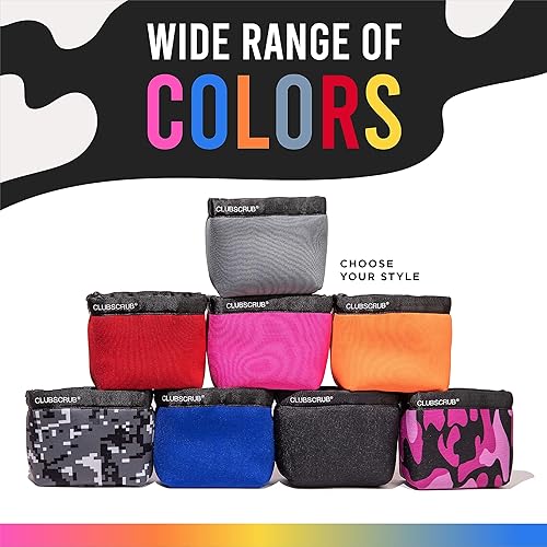 Miniatura 39 de Club Scrub Bolsa de limpieza para palos de golf y pelotas de golf, forro impermeable con tecnología de cara limpia, clip desmontable, lavable a Gris