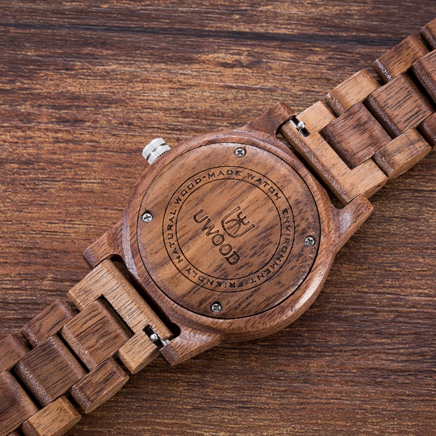 Buy MUJUZE Wooden Watch for Men, Wood Watch for Men Brown Watch