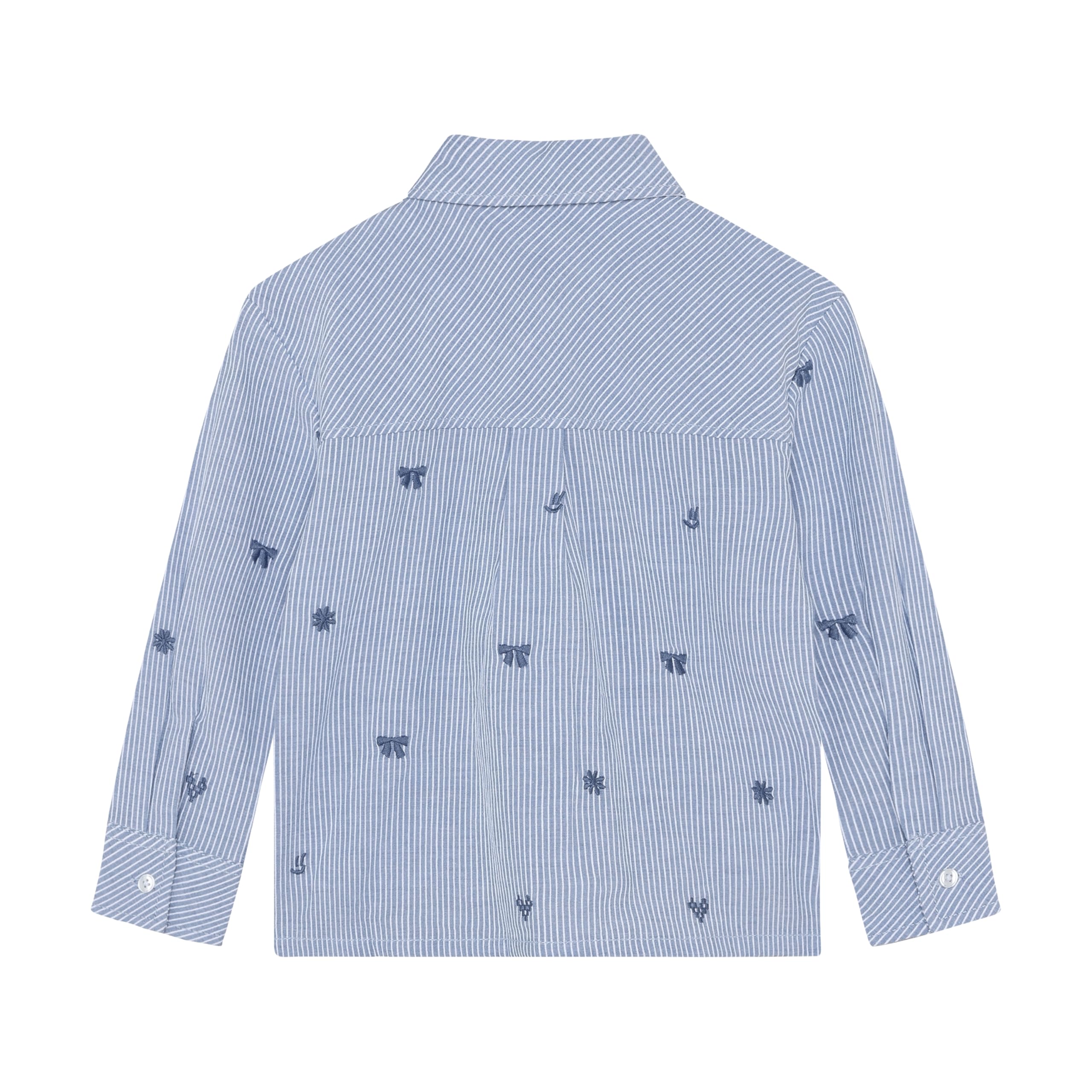 Noppies Mädchen Blouse Ls Stripe Girl Bluse