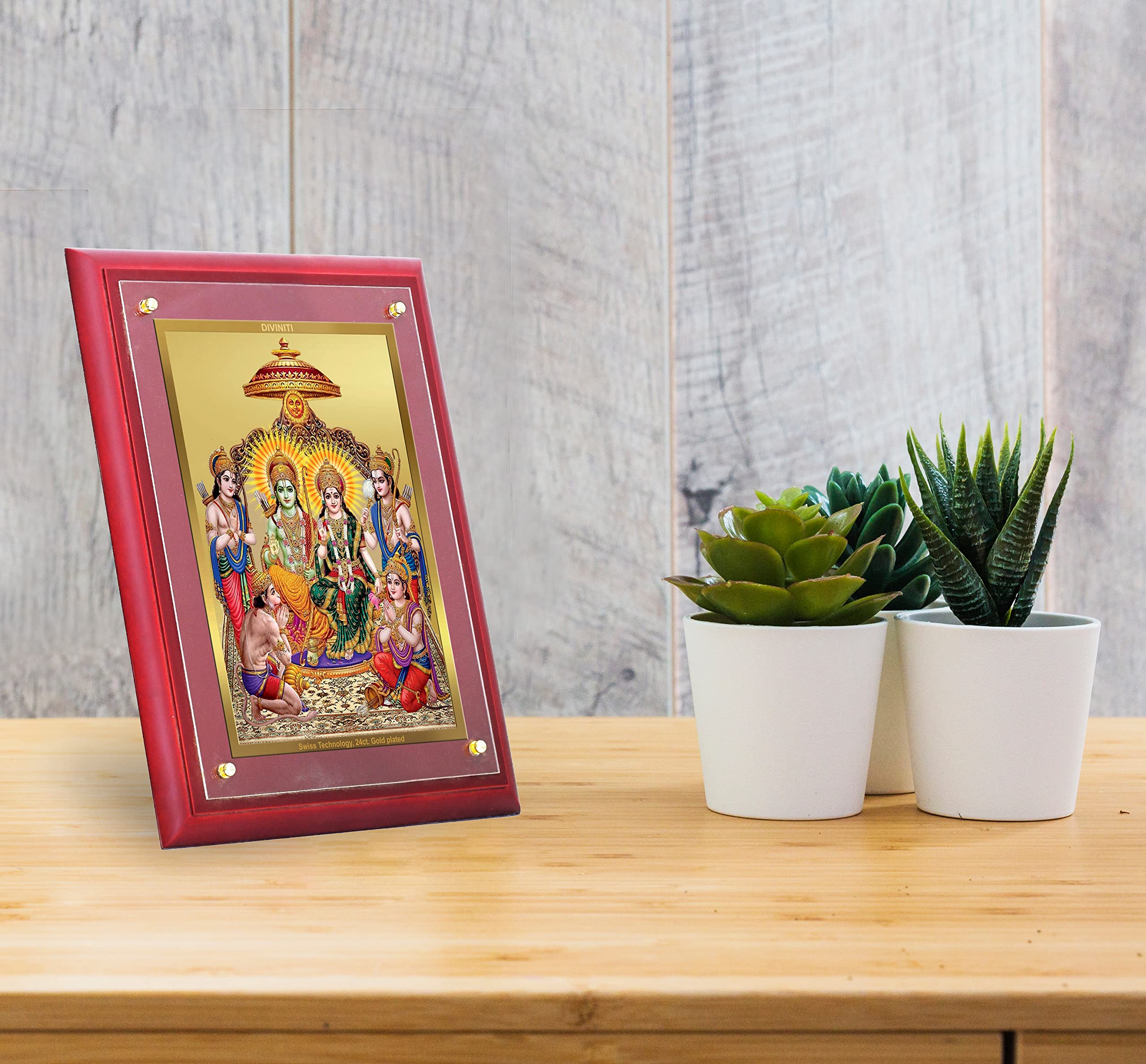 Khatu Shyam Gold Photo Frame - 24K Luxury -11
