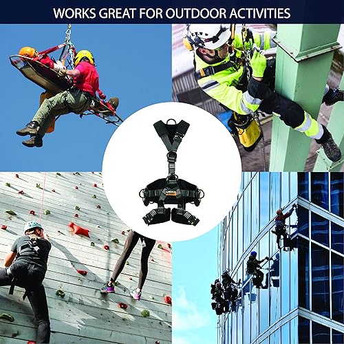 Miniatura 6 de Fusión Climb Tac-Scape - Arnés de rescate de cuerpo completo acolchado y estilo Y