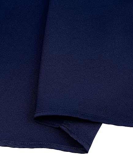 Miniatura 92 de Alimens & Gentle - Camisas de vestir con bolsillo y manga corta, de color liso y sin arrugas, estilo casual con botones, para hombres