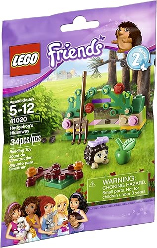 LEGO Friends Set Series 2, Bundle Conjunto de 3 de erizo, Poodle, y conejo (41020, 41021, 41022)