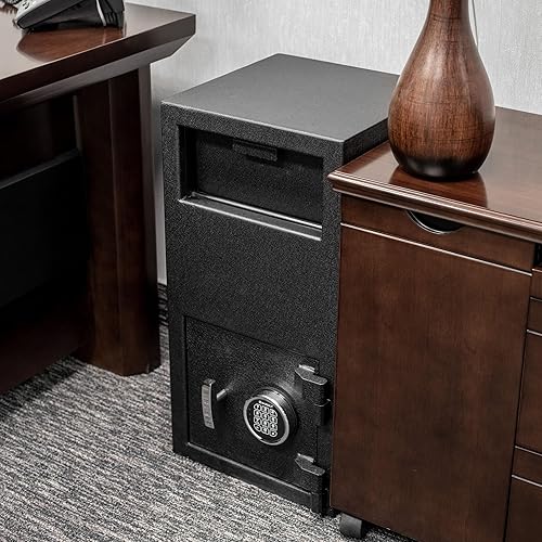 Vista 15 de BARSKA AX12588 - Caja fuerte de seguridad con teclado estándar, 1.03 pies cúbicos