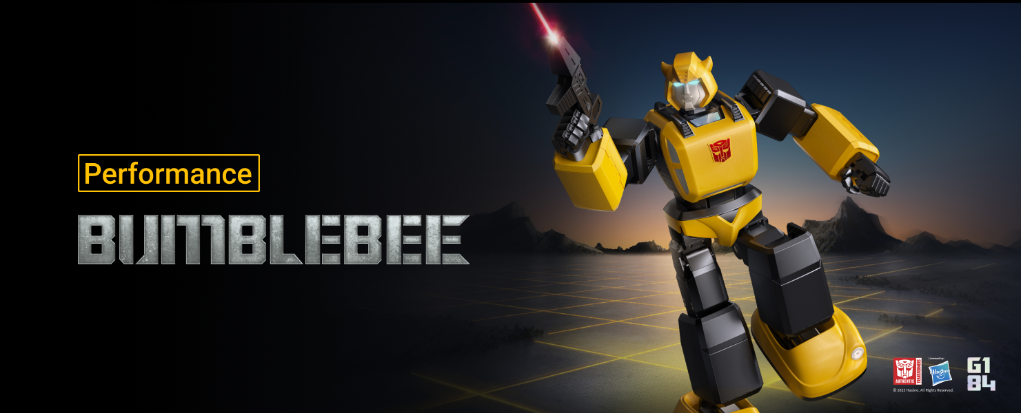 Amazon.com: Transformers Bumblebee G1 Performance Robot by Robosen