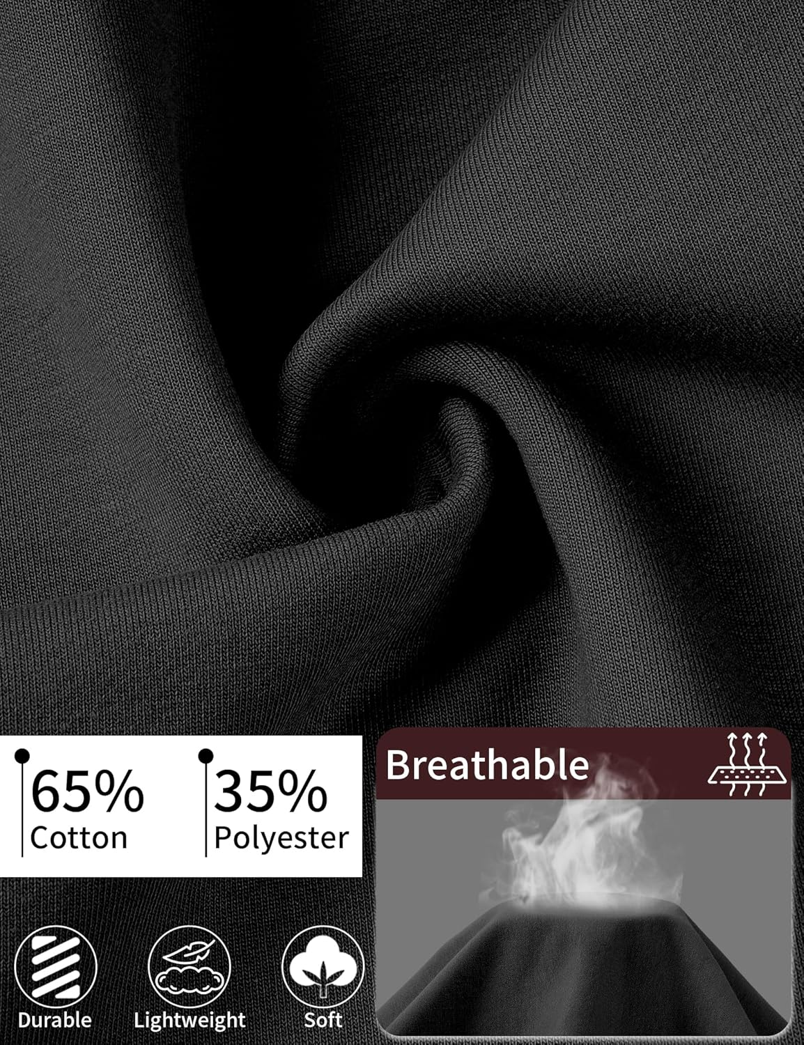 Idtswch 30/32/34/36/38/40 Long Inseam Mens Tall Sweatpants Open Bottom Joggers Athletic Yoga Pants with Pockets - Image 5