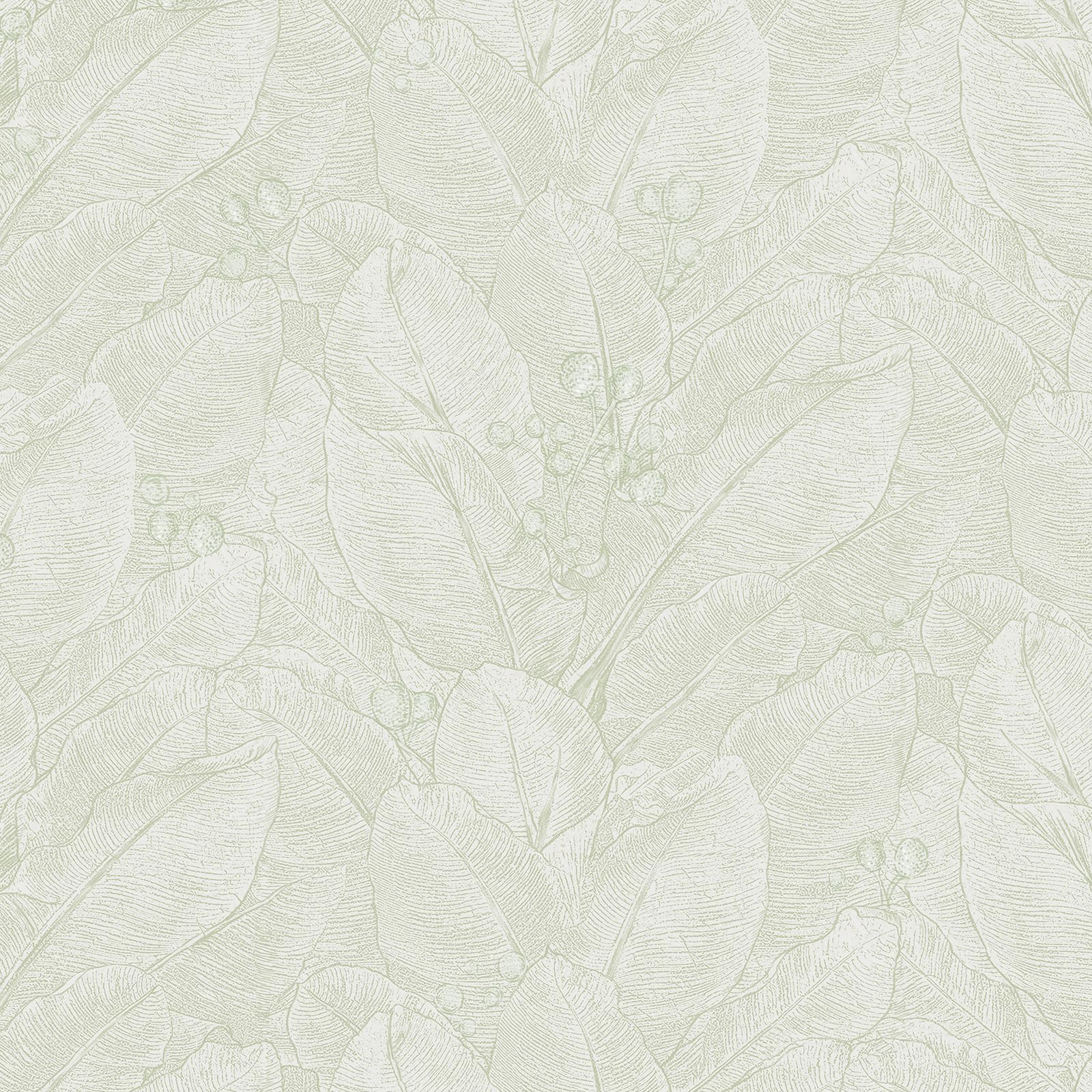 CiCiwind Peel and Stick Wallpaper 44CM×10M Light Green Floral Contact Paper Self Adhesive Vinyl Wrap Waterproof Sticky Back Plastic Removable Stick on Wallpaper for Wall Cabinet Decor