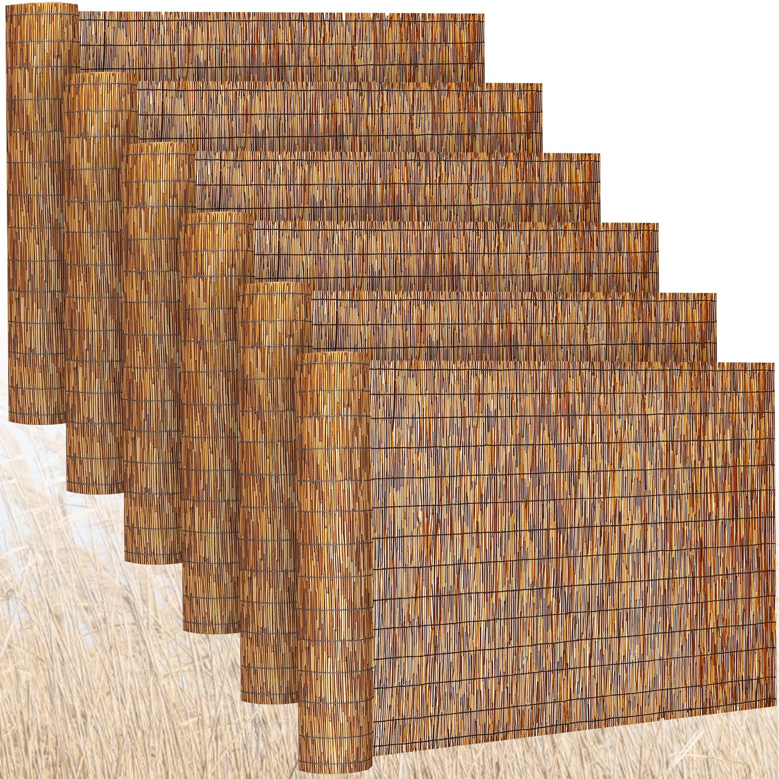 Barydat 6 Pcs Reed Fence Roll