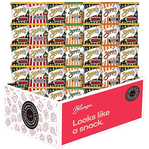 Miniatura 3 de Zapp's Paquete variado de papas fritas  Surtido a granel cocido a granel  Sin gluten  Paquete de cuidado a granel de muestras caja de regalo (36