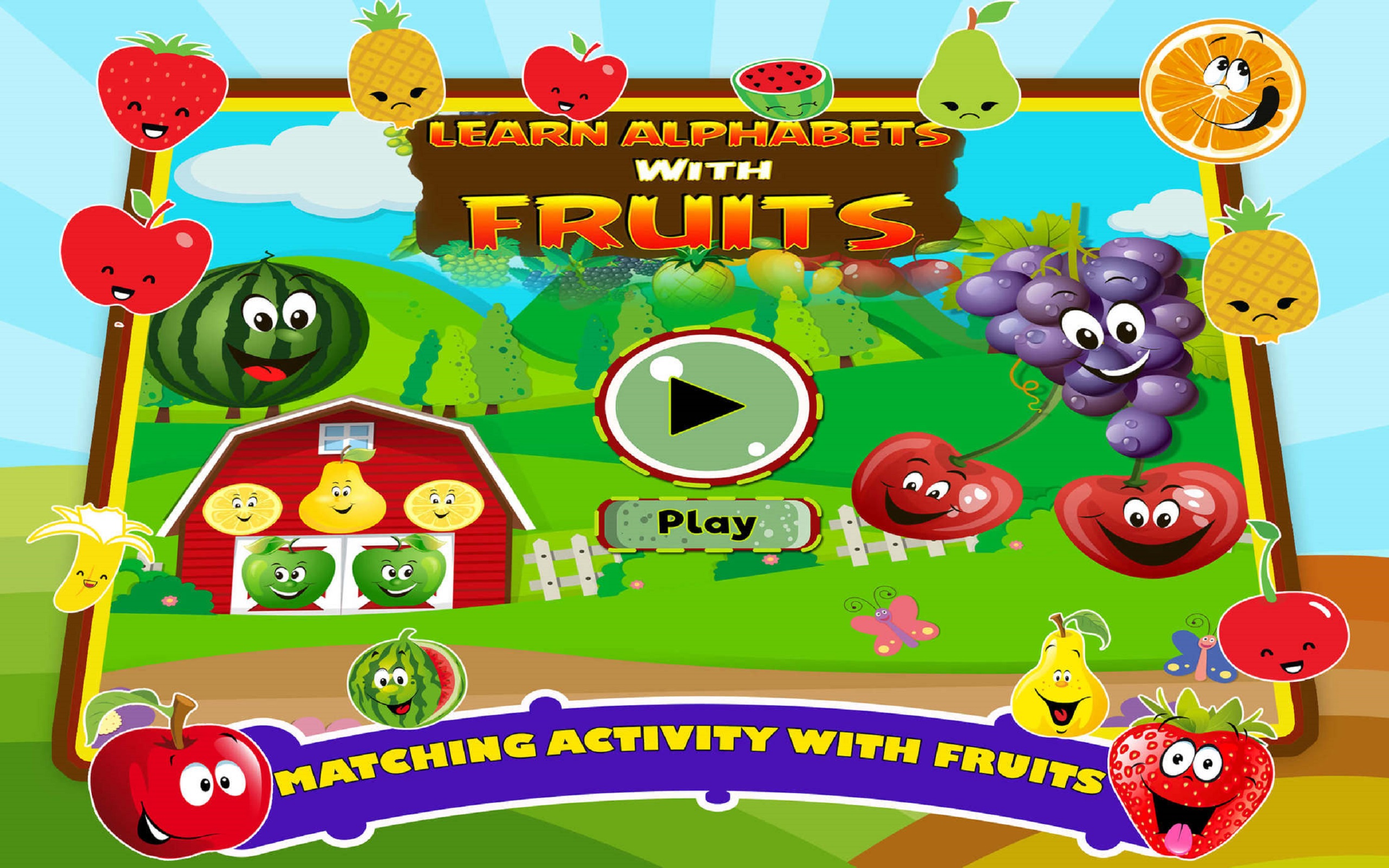 Friut Learning Endless ABC Fruit Alphabet App - Learn Fruit Names-Aplicación en Amazon ...