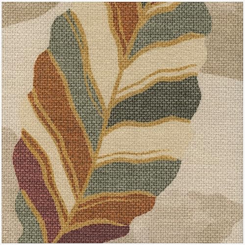 Miniatura 3 de RUGGABLE Alfombra lavable de otoño perfecta para sala de estar, dormitorio, cocina, antideslizante, apta para mascotas y niños, resistente a las