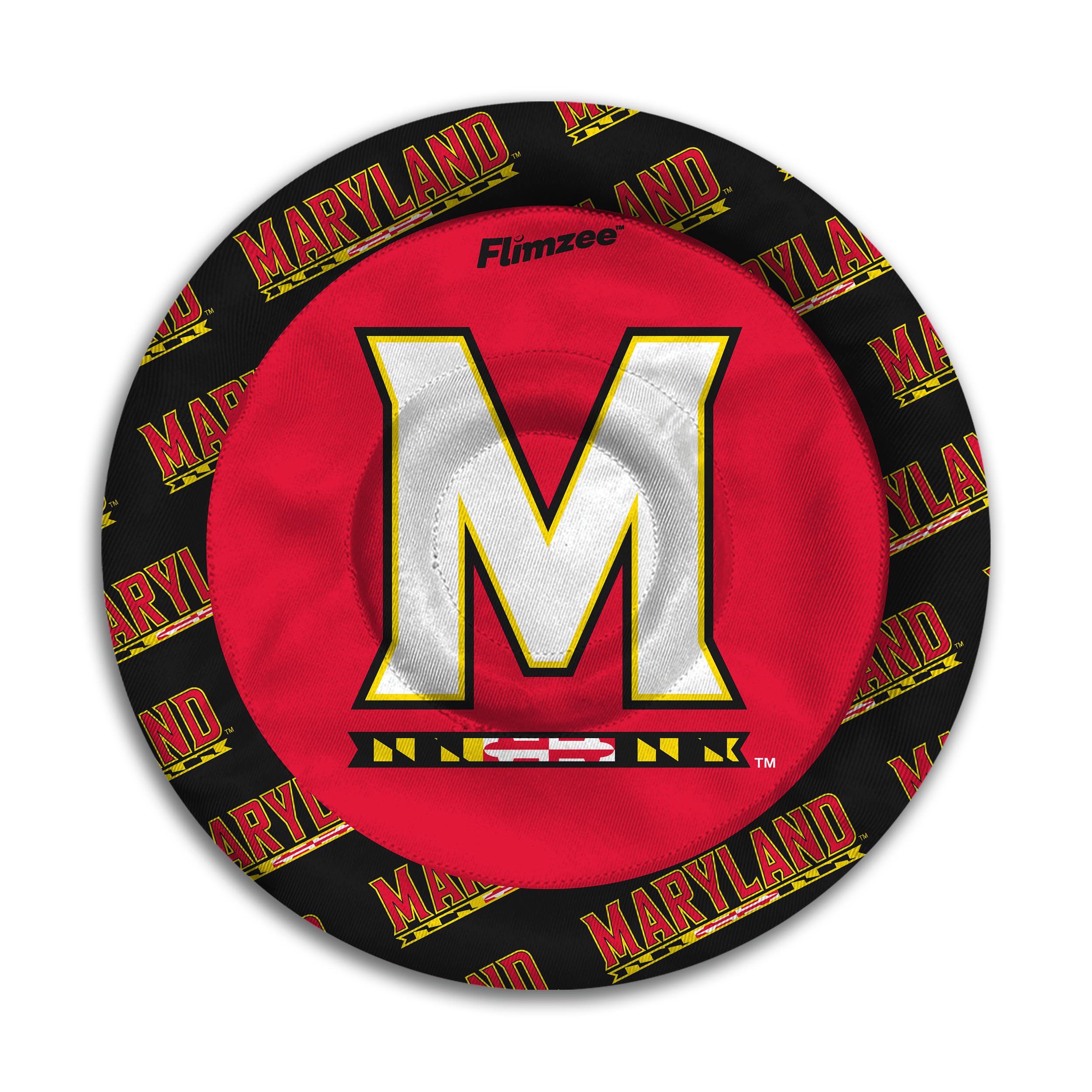 YouTheFan NCAA Maryland Terrapins Flimzee Bean Bag Flying Disc