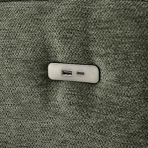 Miniatura 7 de Sofá modular de plumón de 129 pulgadas de gran tamaño (60%) con asiento profundo en forma de nube con diván reversible, sofá esquinero libre en