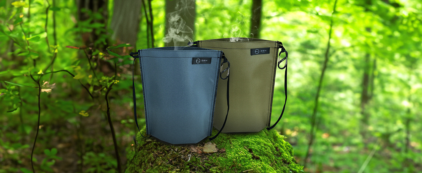 Amazon | ZEN Camps アッシュキャリー 火消し袋 炭処理 耐熱550℃ 防水