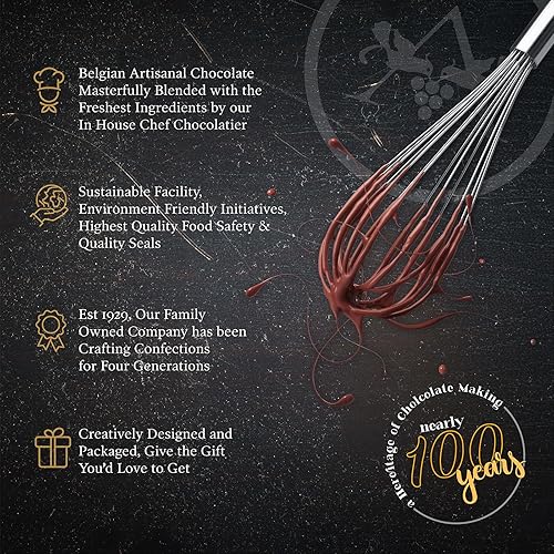 Miniatura 3 de Astor Calendario de Adviento de chocolate con 12 días de Navidad de chocolate 2023 | Chocolates de cuenta regresiva de Navidad | Regalos de comida