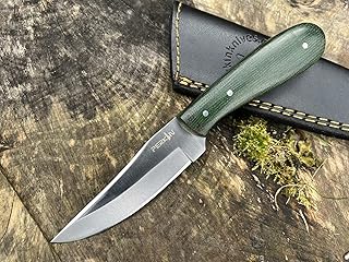 Perkin Knives Handmade Hunting Knife Fixed Blade Hunting Knife Bushcraft Knife Full Tang PS150 - Perkin