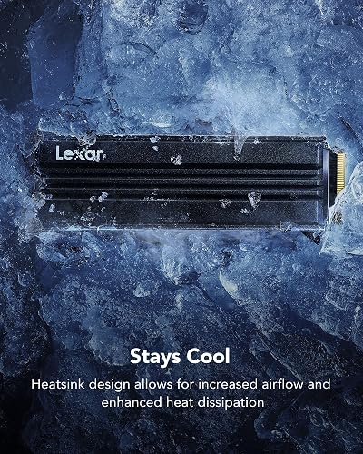Lexar NM790 SSD 4TB con dissipatore di calore, M.2 2280 PCIe Gen4 NVMe SSD - 4