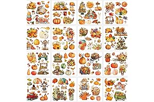 Fall Transfers for Crafts: Pumpkin, Gnome, Sunflower, Maple Leaves Autumn Transfers