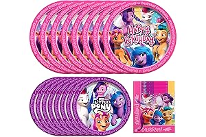 Treasures Gifted Officially Licensed My Little Pony Birthday Party Supplies