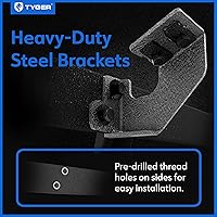 Vista 7 de Tyger Auto LanderX - Estribos compatibles con Ford F-150 2015-2026; F-150 Lightning 2022-2026; F-250 F-350 SD 2017-2026 Cabina Supercrew