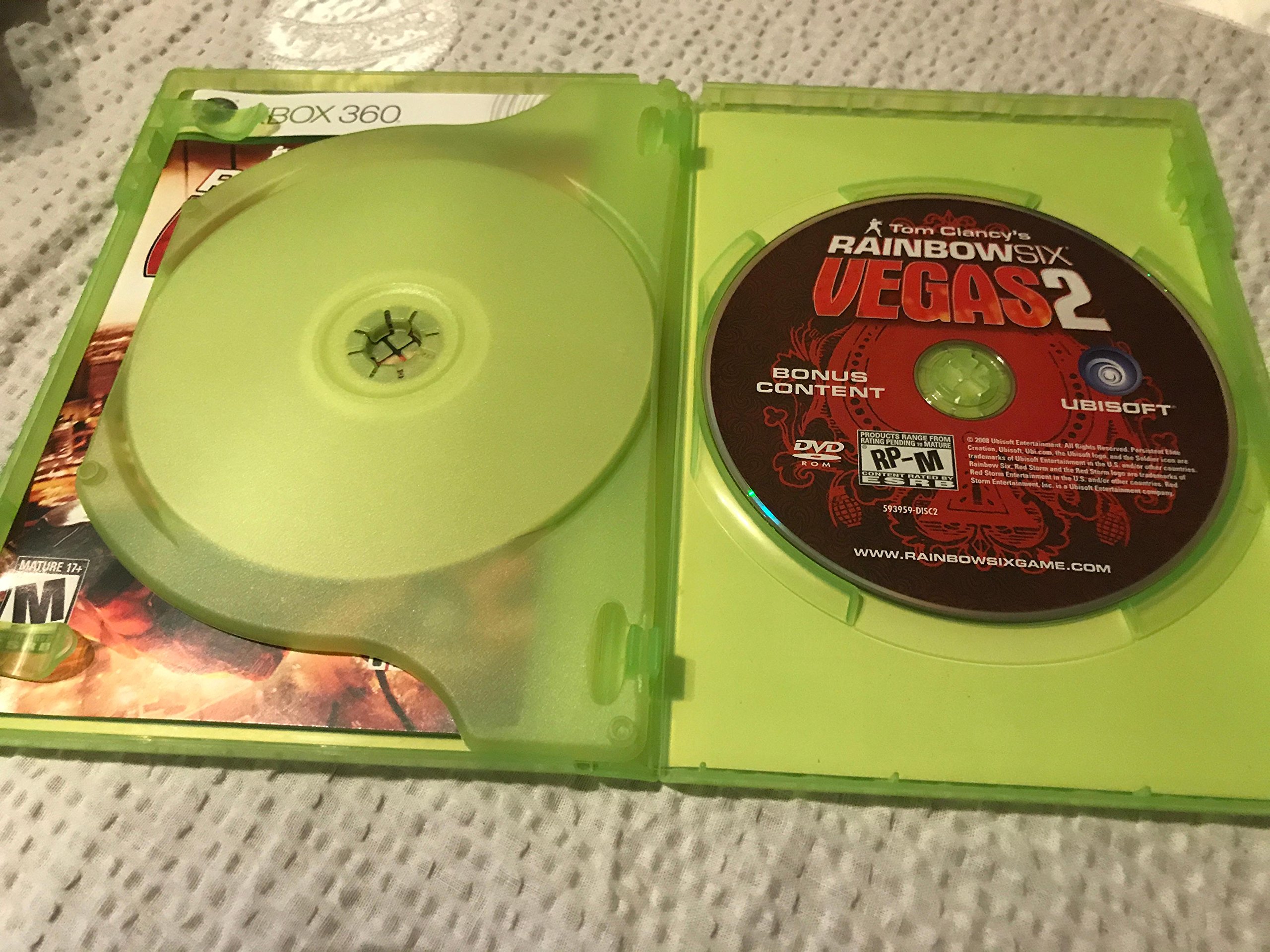 Ubisoft Rainbow Six Vegas 2 Limited Edition, Xbox 360 - Juego (Xbox 360, Xbox 360, Tirador, M (Maduro))