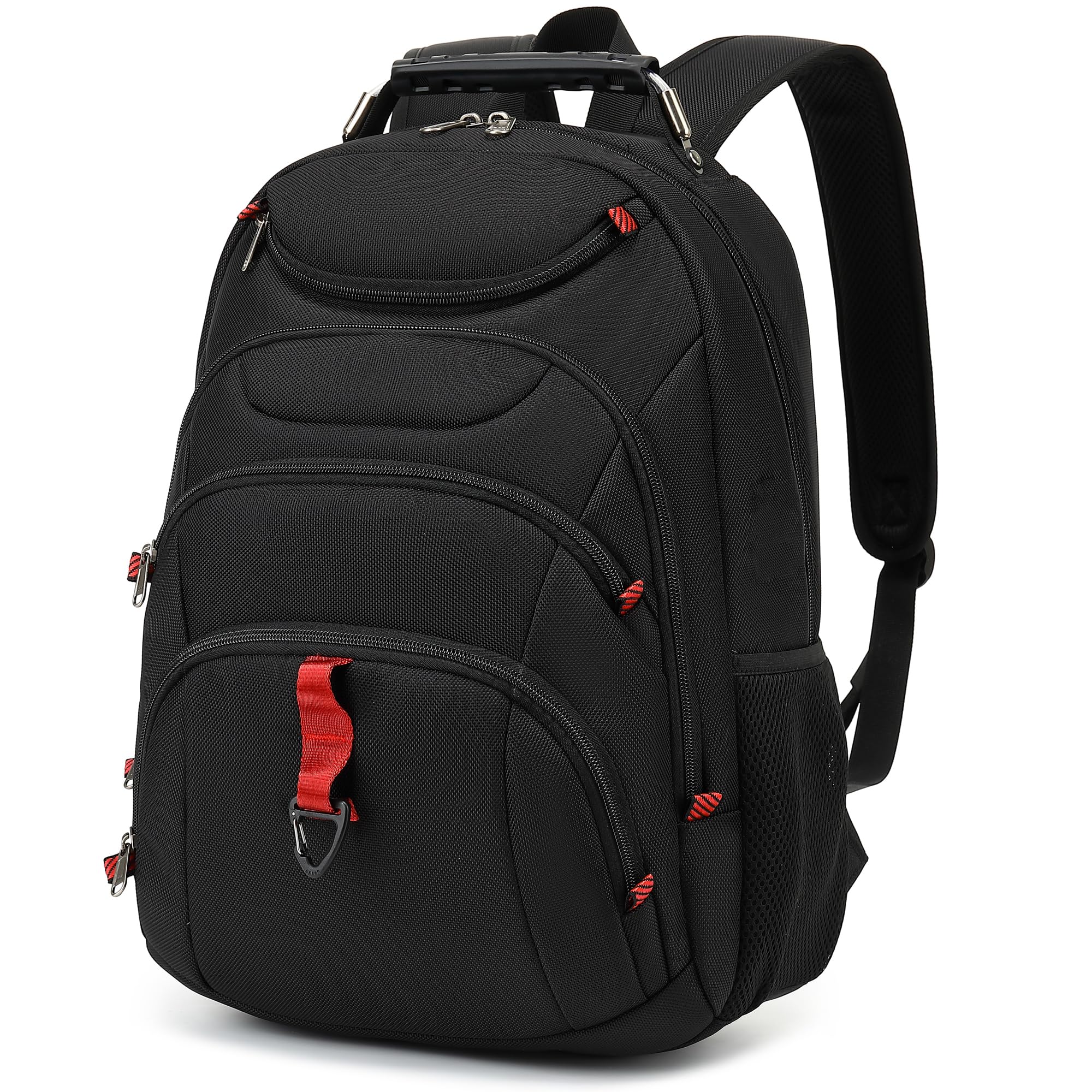 Photo 1 of [DAMAGED] Boavan Laptop Backpack for men, 15.6 inch Laptop Bag with USB Port, Waterproof Travel Work Backpack Purse, Anti-Theft Teacher Nurse Doctor Casual Bookbags Office Business backpack?Black