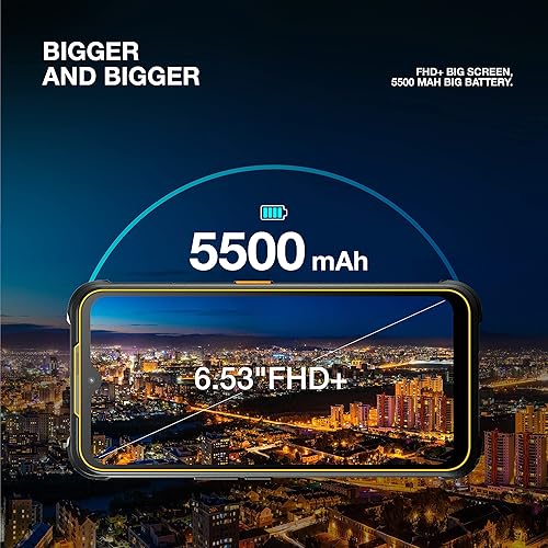 Miniatura 7 de AGM Glory G1S - Teléfono inteligente resistente 5G, desbloqueado, 8 GB de RAM, 128 GB de ROM con Snapdragon 480, cámara de imágenes térmicas de 256