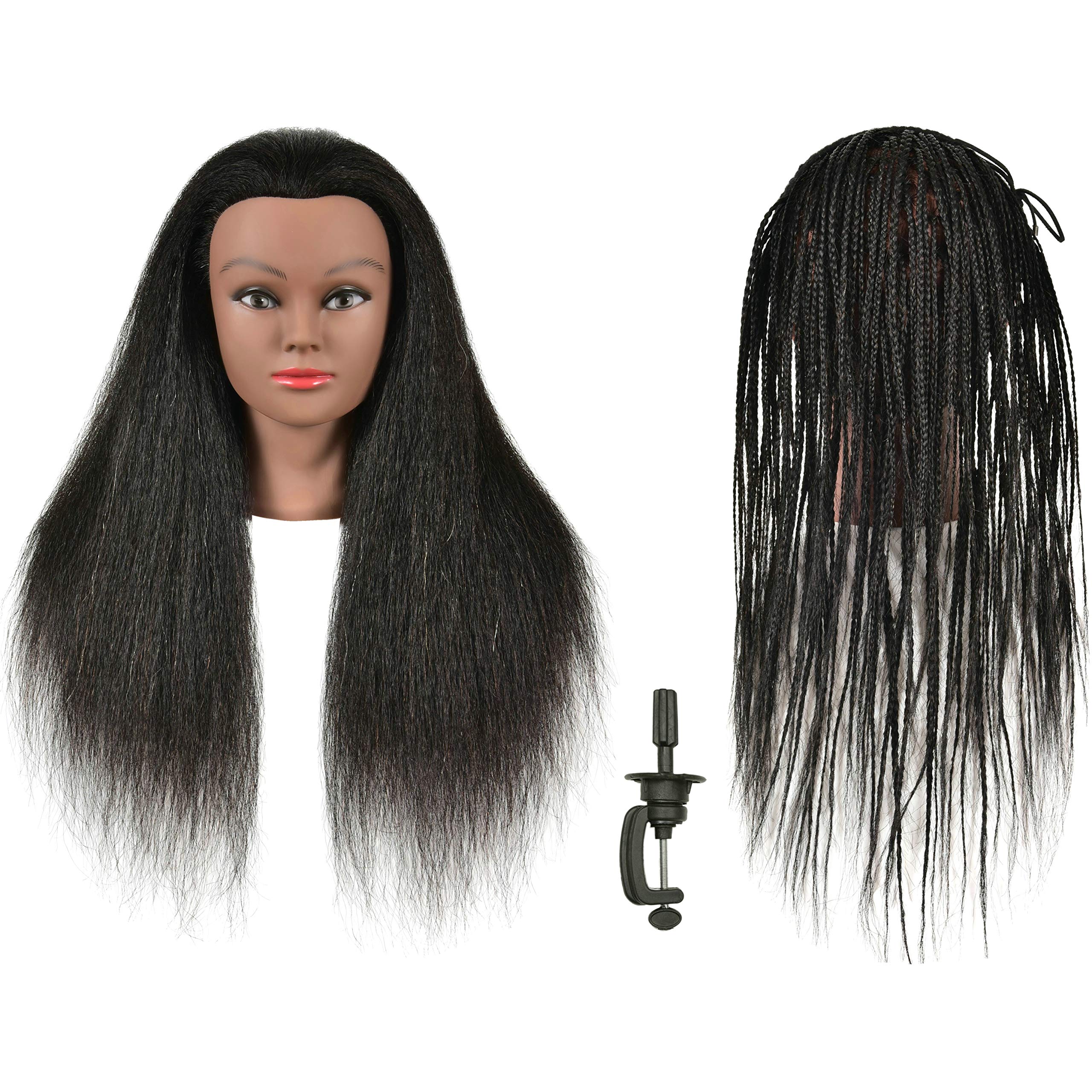 Buy LOHXINHAIR 30 inch 100 Human Hair Mannequin Head Manikin Manican