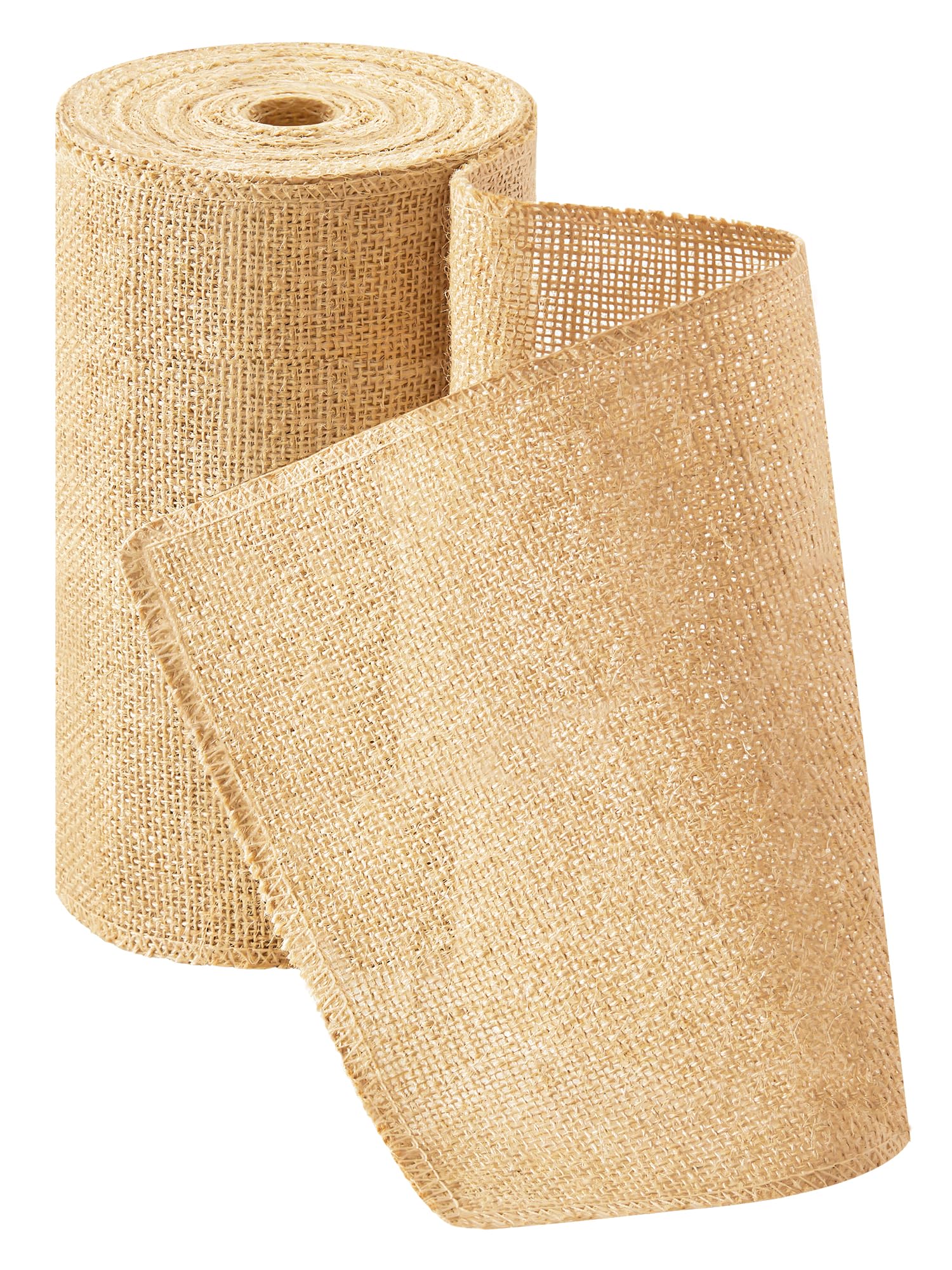 HEETA Jute Tischläufer Rolle 30cmx20m , Eco Jute Tischband aus Natur Stoff - Natur Stiff für Hochzeit, Bauernhaus Party, Kommunion, Rustikale Tisch Dekoration