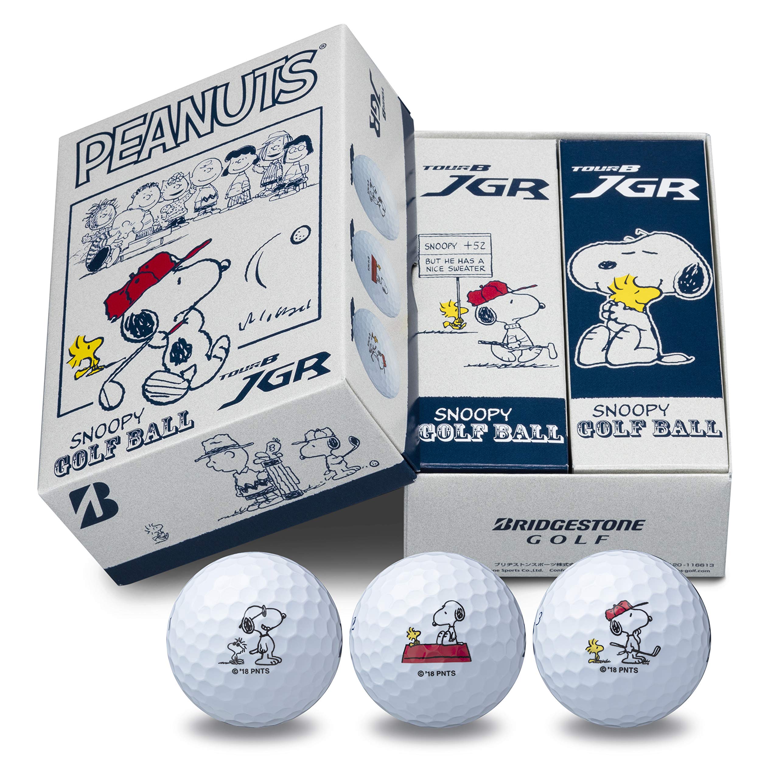 BRIDGESTONE GOLF TOUR B JGR ゴルフボール　ホワイト TOUR B JGR（ホワイト）[1ダース：12個](ホワイト): ボール