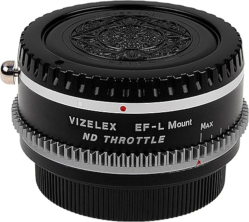 Miniatura 4 de Vizelex - Adaptador de lente de acelerador ND compatible con Canon EOS (EF/EF-S) D/SLR para cámaras sin espejo Alliance de montaje en L