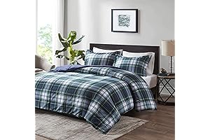 Madison Park Essentials Parkston Plaid Comforter Set: Ultimate Comfort and Style for Boys