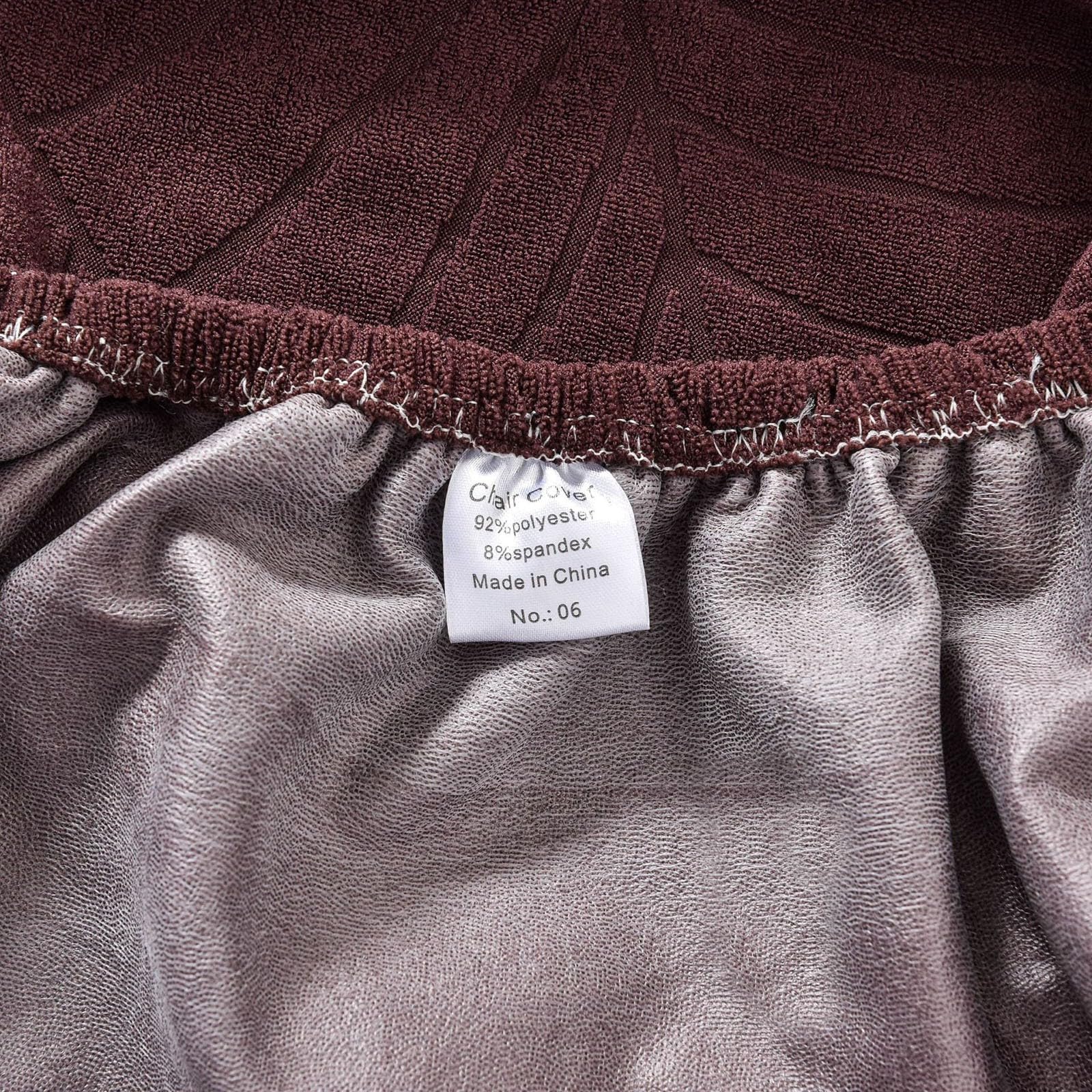 Coprisedia da ufficio per sedie girevoli, elastico, senza braccioli, design spazioso, ideale per soggiorno, camera da letto, sedie da trucco, elegante e protezione