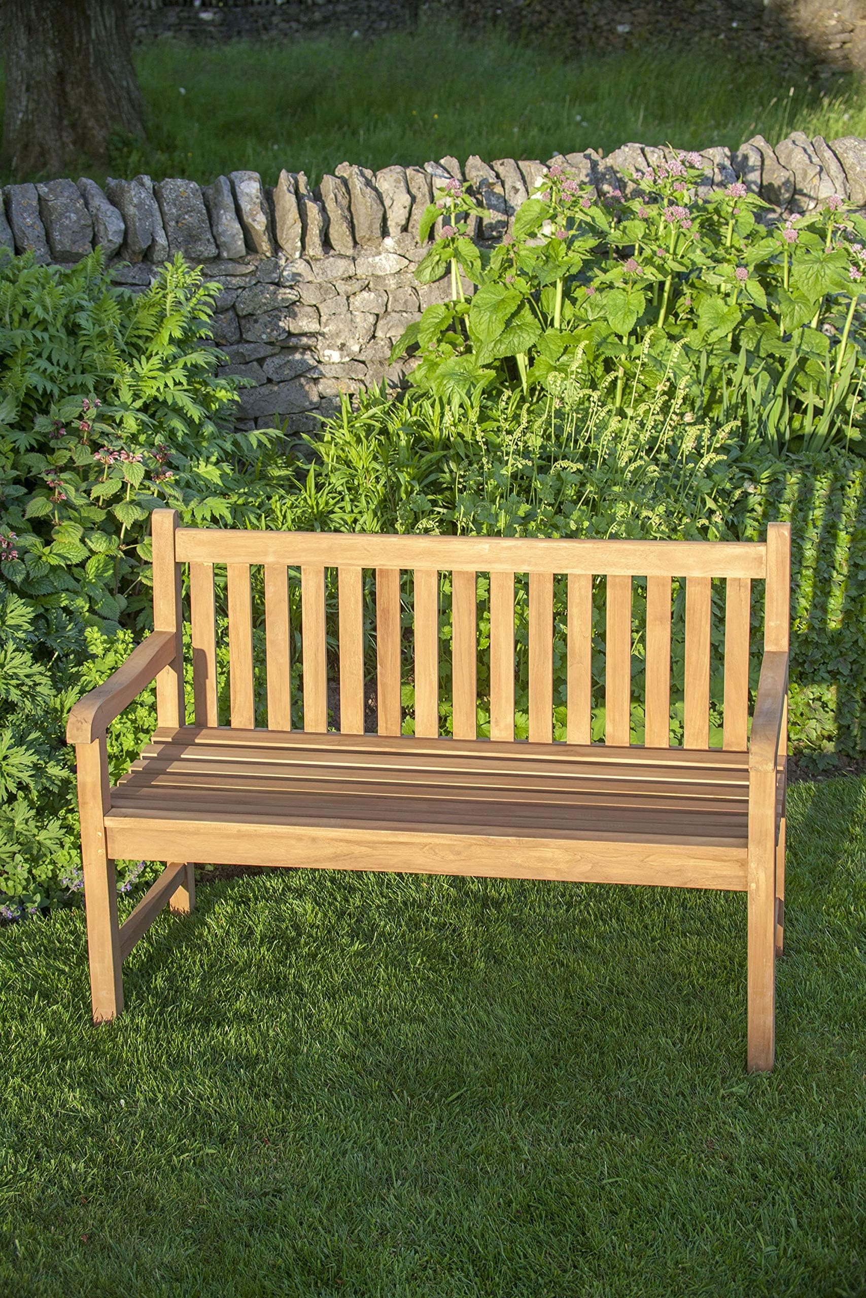 the york teak garden bench 1.3MTR -