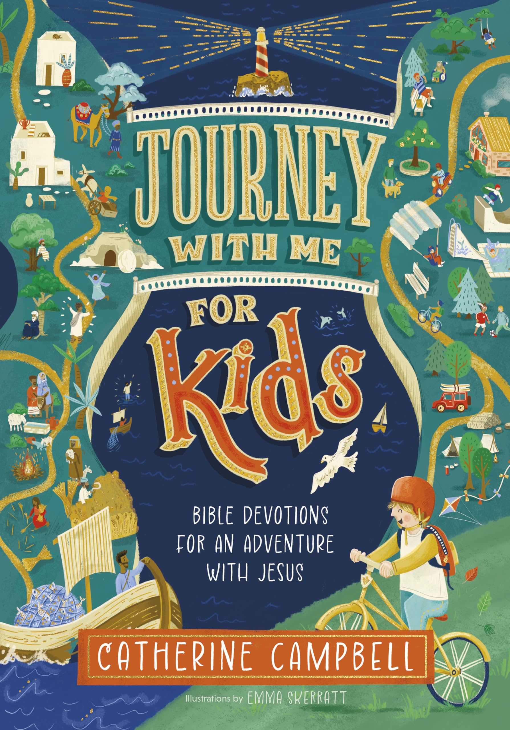 Journey with Me for Kids: Bible devotions for an adventure with Jesus