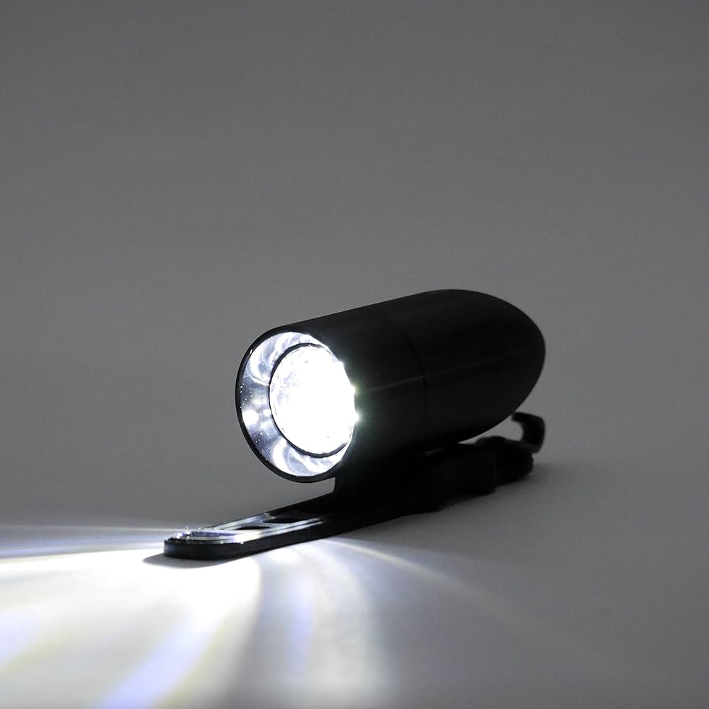 Amazon | Bullet Lighting （Black Body x White LED） アルミCNC USB