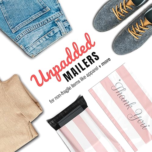 Miniatura 3 de Sobres de polietileno de 10 x 13 pulgadas, paquete de 100 suministros de envío reutilizables, bolsas de correo para ropa, pequeñas empresas,