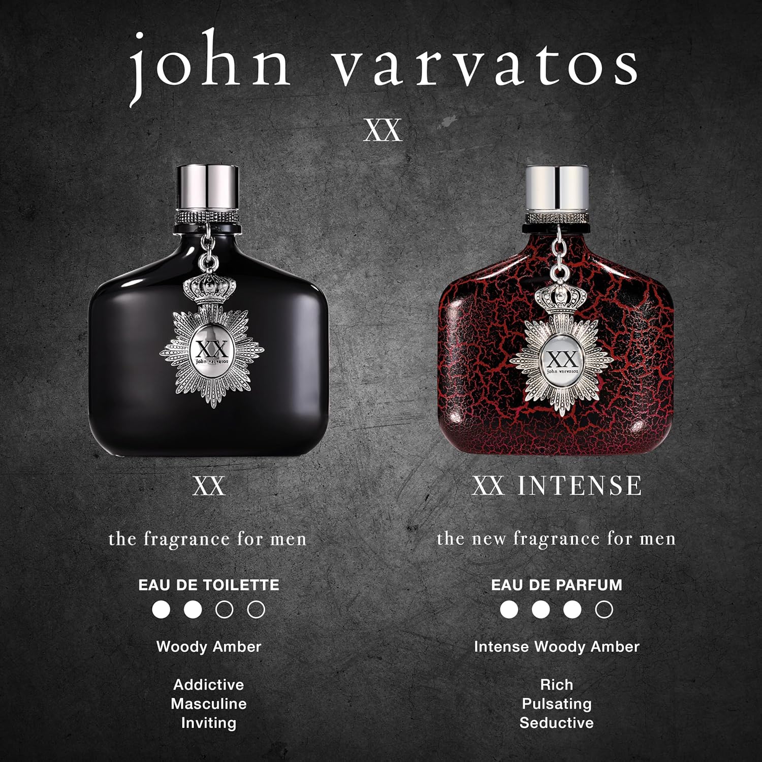 John Varvatos Men's Cologne, XX Intense Eau de Parfum EDP Spray, Woody Oriental Scent with Notes of Cardamom, Orange Flower & Sandalwood - Image 7