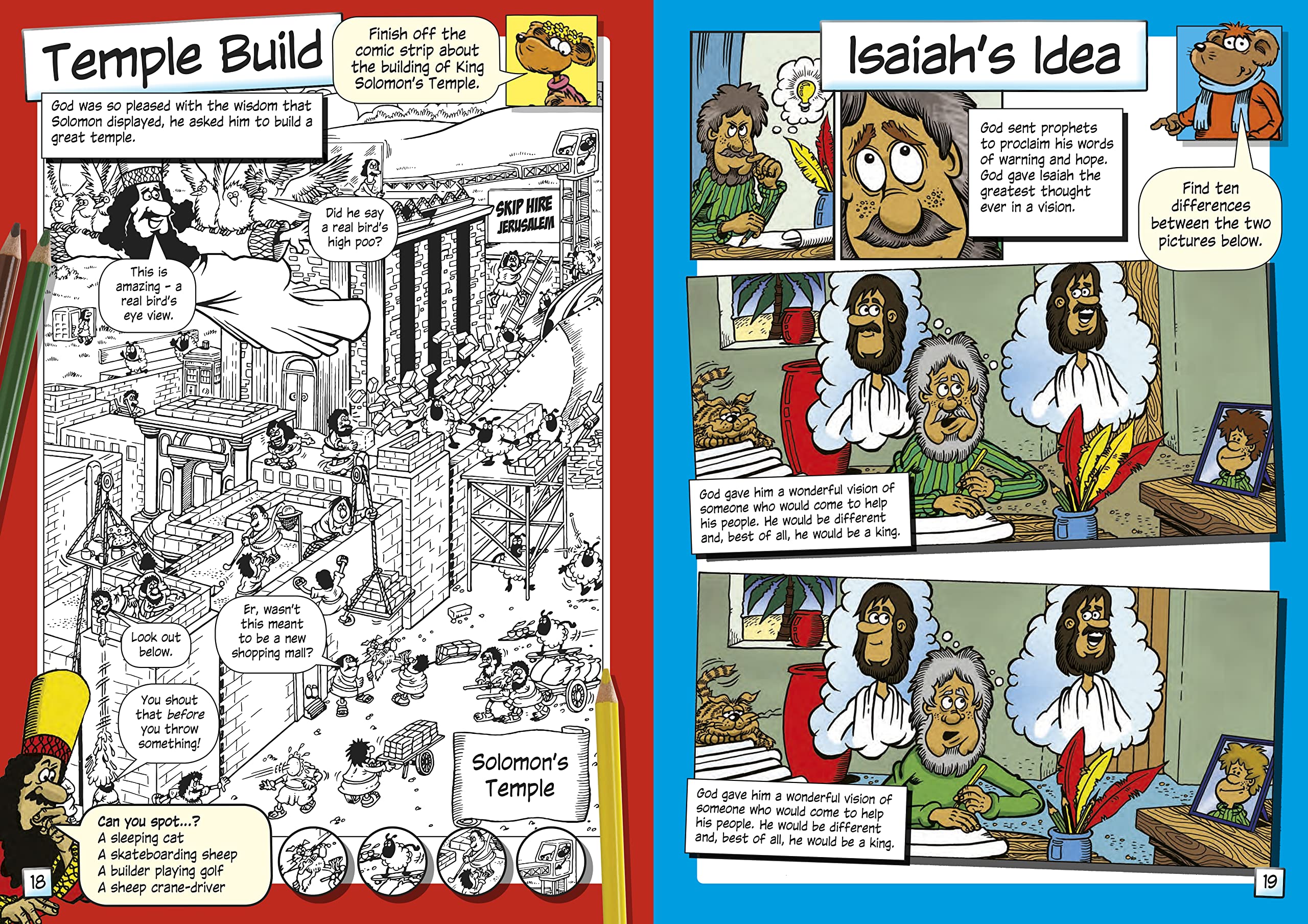 The Lion Kids Bible Comic Activity Book - Image 4