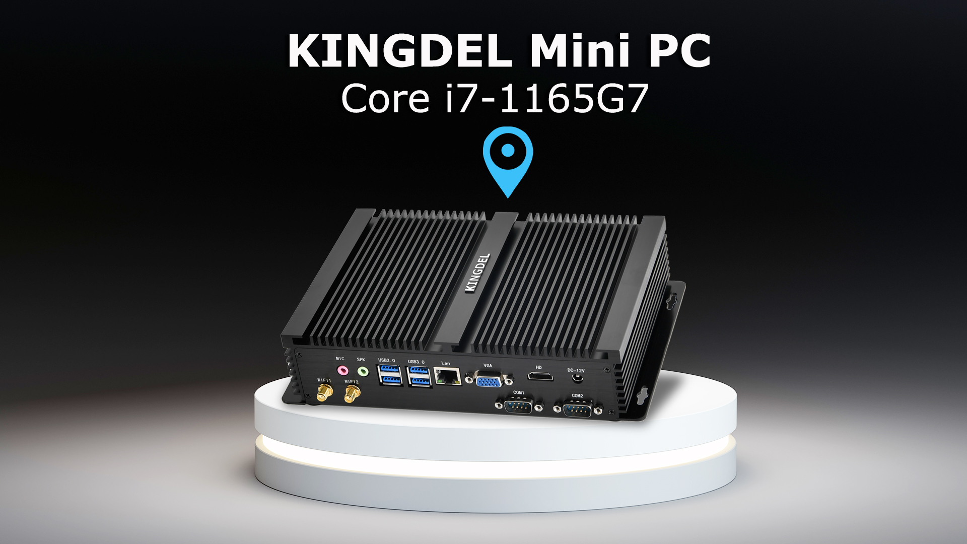 Amazon.com: KINGDEL Fanless Industrial Mini PC with 11th Gen Core