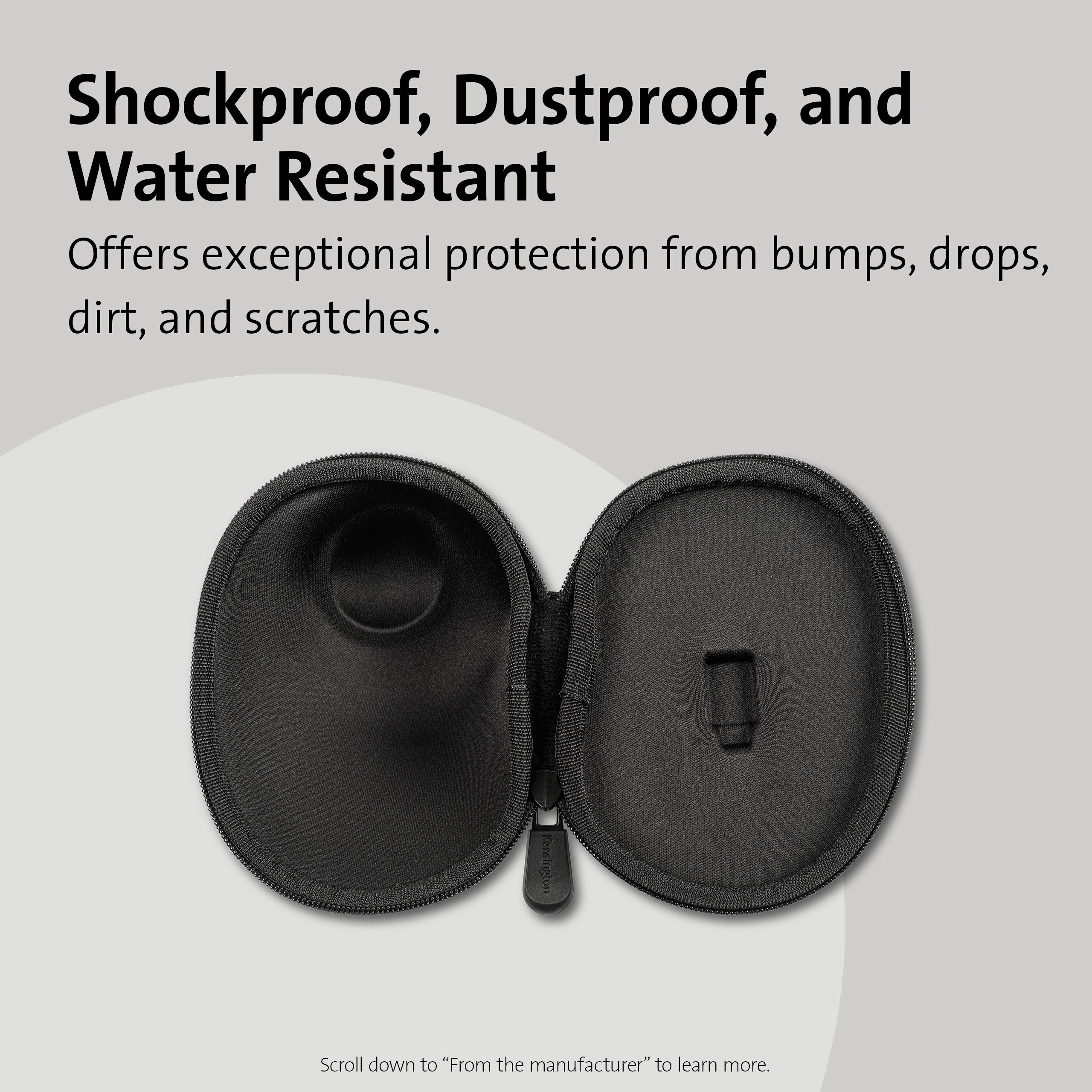 Kensington Orbit® Fusion ™ Wireless Trackball Hartschalenkoffer (K97500WW), Schwarz