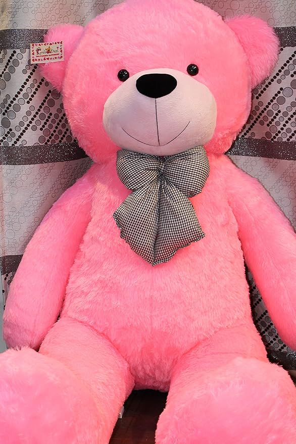 Buy Pink 5 Feet Giant Bow Teddy Bear 