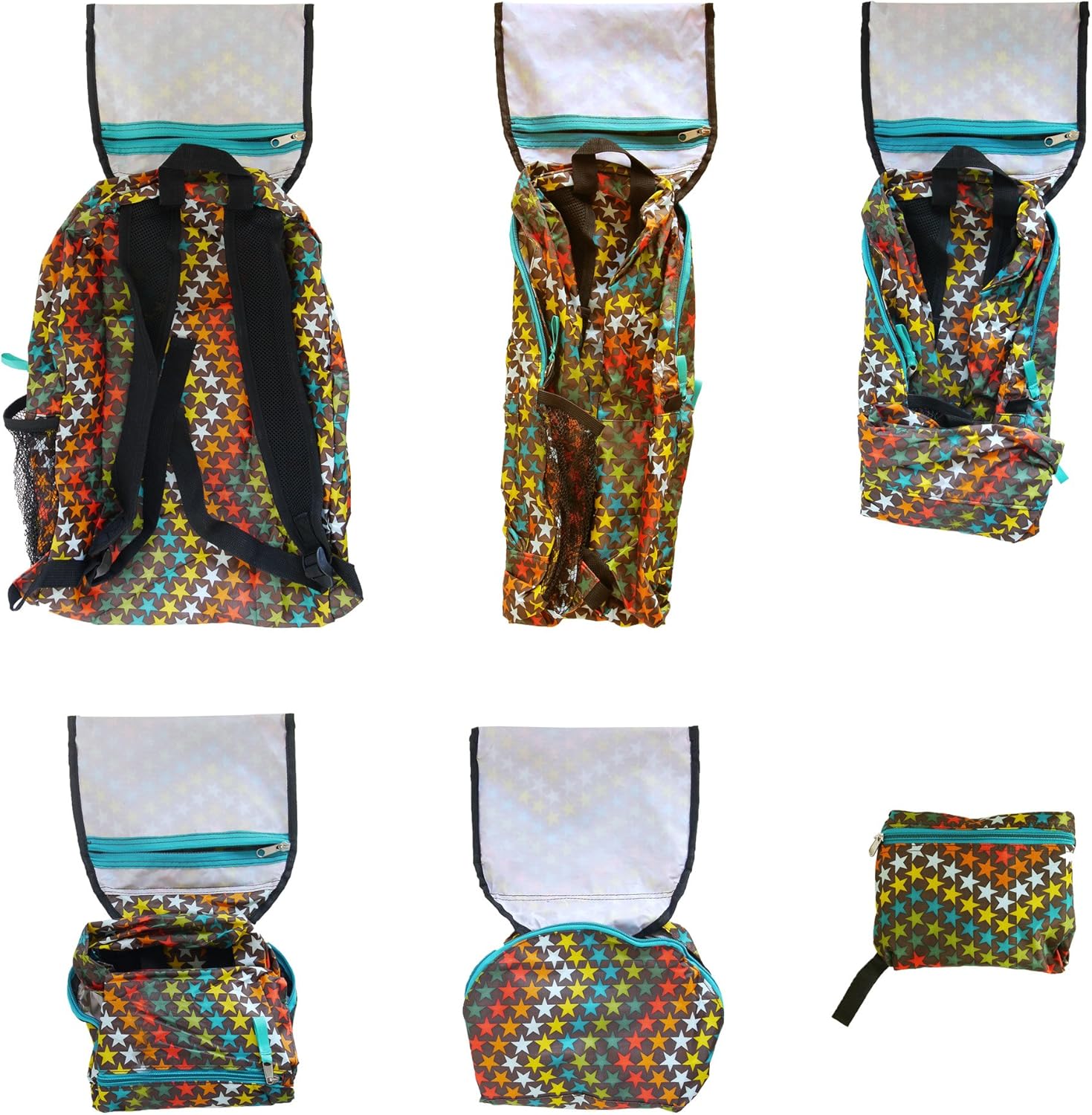 Apropos Foldable Backpack Light Weight and Durable (5 Bulk-Stars Backpacks)