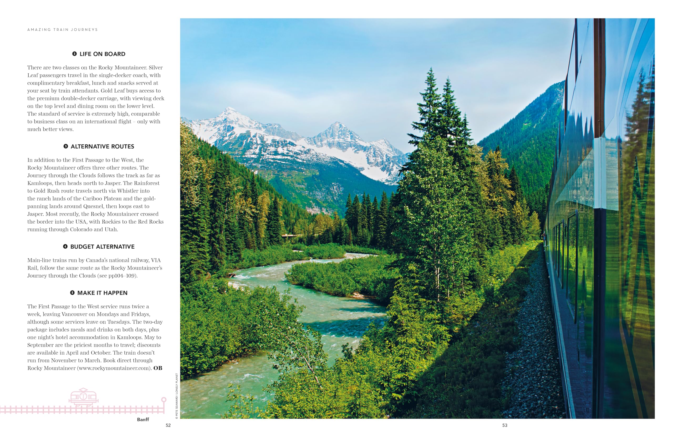 Lonely Planet Amazing Train Journeys: The Ultimate Guide to 60 Remarkable Rail Experiences with Stunning Photography, Route Maps & Expert Insights