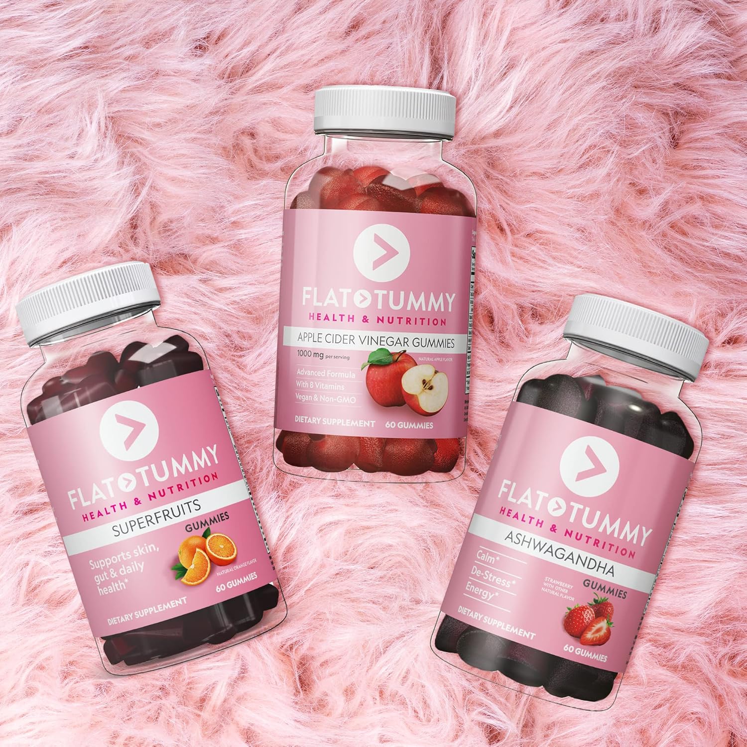 Flat Tummy Gummies Bundle with Apple Cider Vinegar Nepal Ubuy