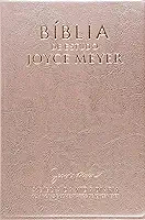 Bíblia de Estudo. A Bíblia da Vida Diária. Com Notas e Comentários de Joyce Meyer. Rosa